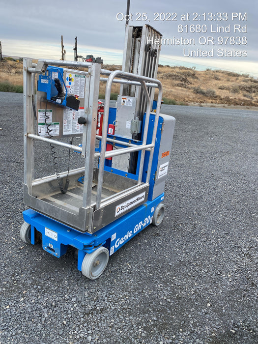 2020 GENIE GR-20