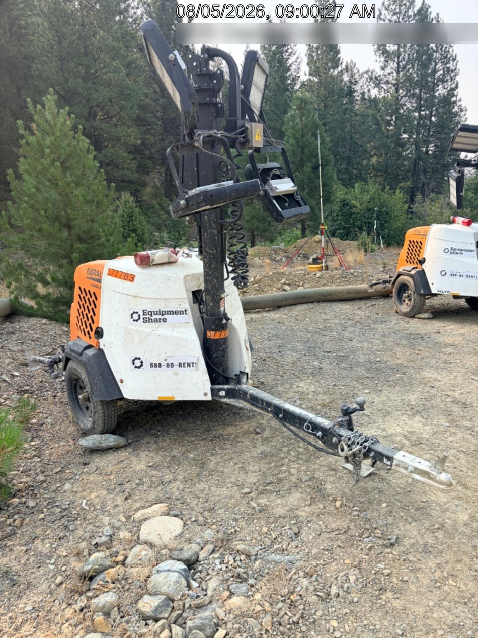 2023 Generac MLT2 Diesel, Flex Switch 120V Input, Powerzone Controller, 
(4) 320W LED Lights, 4kW Generator, 39.9 Gal Fuel Tank, 2" Ball, T3