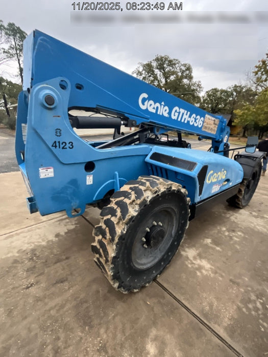 2017 Genie GTH-636 Genie GTH636 Telehandler, 48" Carriage, Solid Tires