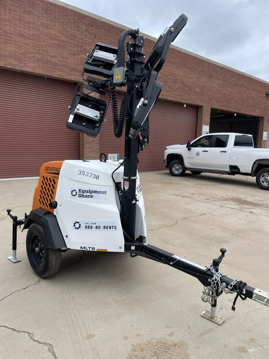 2023 Generac MLT2 Diesel, Flex Switch 120V Input, Powerzone Controller, (4) 320W LED Lights, 4kW Generator, 39.9 Gal Fuel Tank, 2" Ball, T3