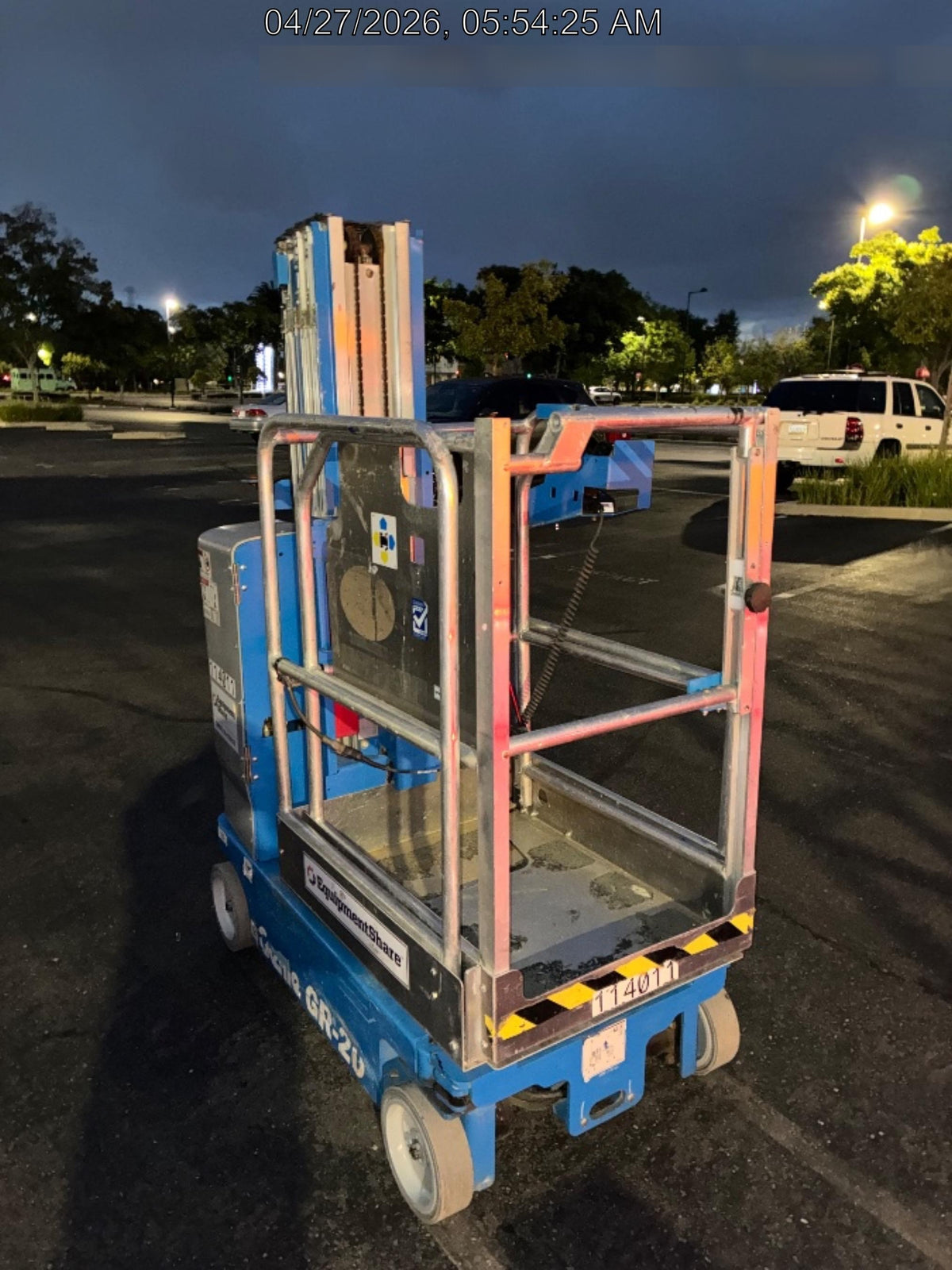 2020 GENIE GR-20