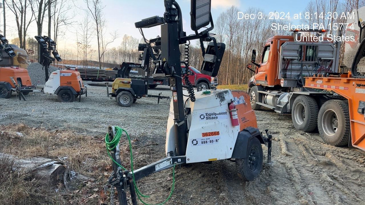 2023 Generac MLT2 Diesel, Flex Switch 120V Input, Powerzone Controller, 
(4) 320W LED Lights, 4kW Generator, 39.9 Gal Fuel Tank, 2" Ball, T3