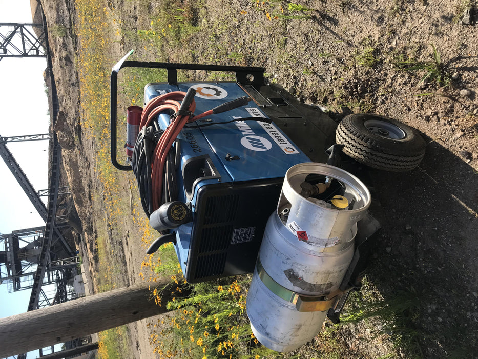 2019 Miller Electric BOBCAT 250 LP/Propane, Running Gear, Tank Bracket, Hose