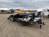 2024 TEXAS PRIDE TRAILERS 21' Lowboy Gravity Tilt Bed 14K Bumper Pull Trailer