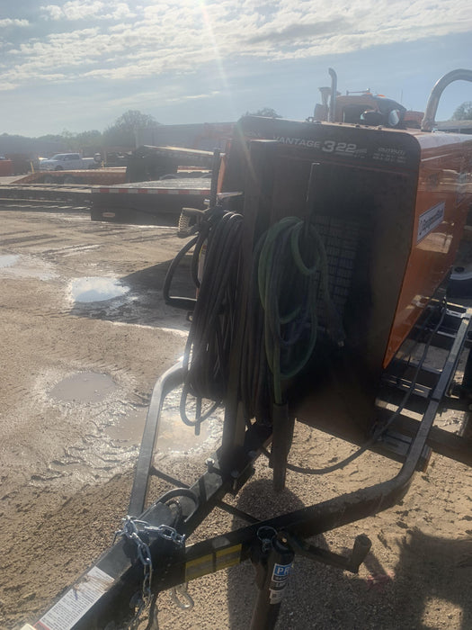 2021 Lincoln Electric Vantage 322 Vantage 322 Ready Pak 3 w/ Decals, ORANGE (includes trailer, cable rack, fender light kit) NO Telematics