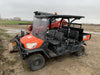 Kubota RTV-X1140W-H Canopy, 4-Seater, Diesel, Windshield Acrylic Clear, Strobe Light, Backup Alarm