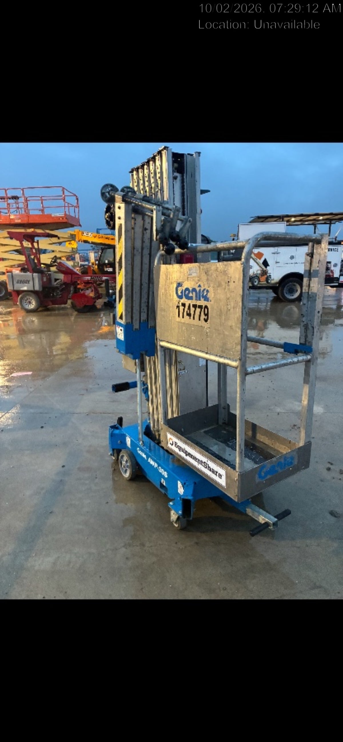 2019 GENIE AWP-30S
