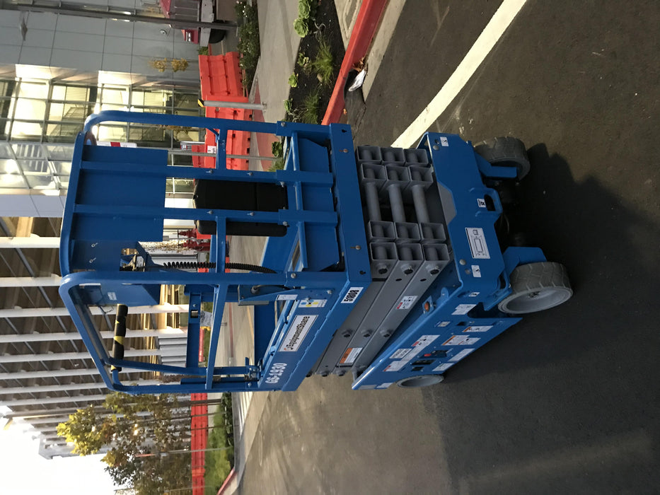 2019 Genie GS-1930 Half Height Swing Gate, 800W Inverter