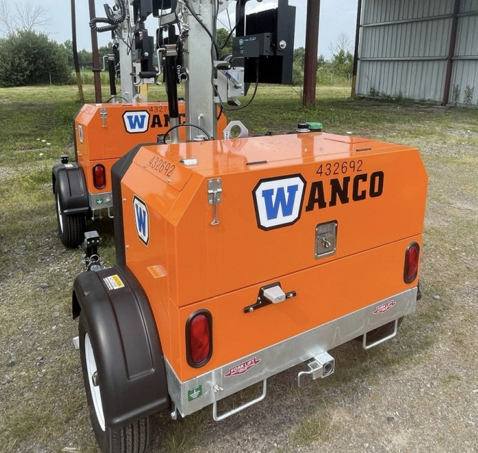 2024 Wanco WLTT-4MM4K Diesel, Deep Sea Controller, Shore Power Plug, Auto Start, (4) 350W LED Floodlights, 4kW Generator, 60 Gal Fuel Tank, 2" Ball, T3