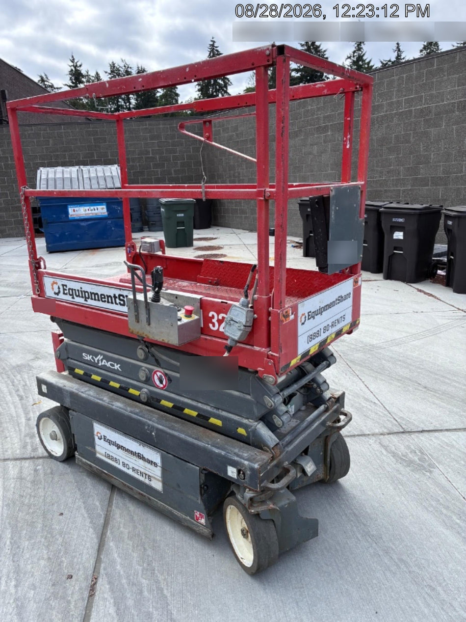 2019 Skyjack SJIII-3219 Standard Options
