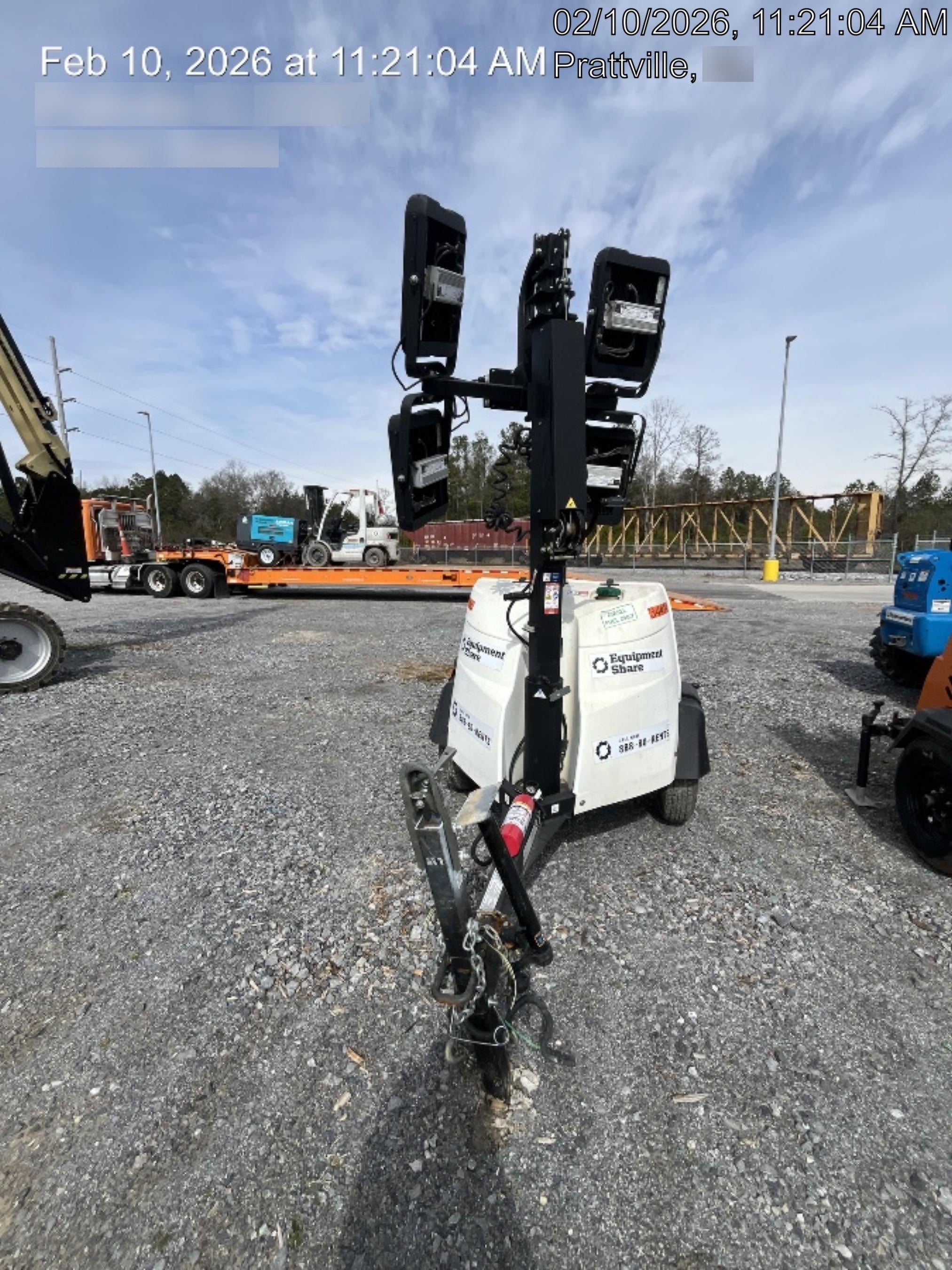 2023 Generac MLT2 Diesel, Flex Switch 120V Input, Powerzone Controller, (4) 320W LED Lights, 4kW Generator, 39.9 Gal Fuel Tank, 2" Ball, T3
