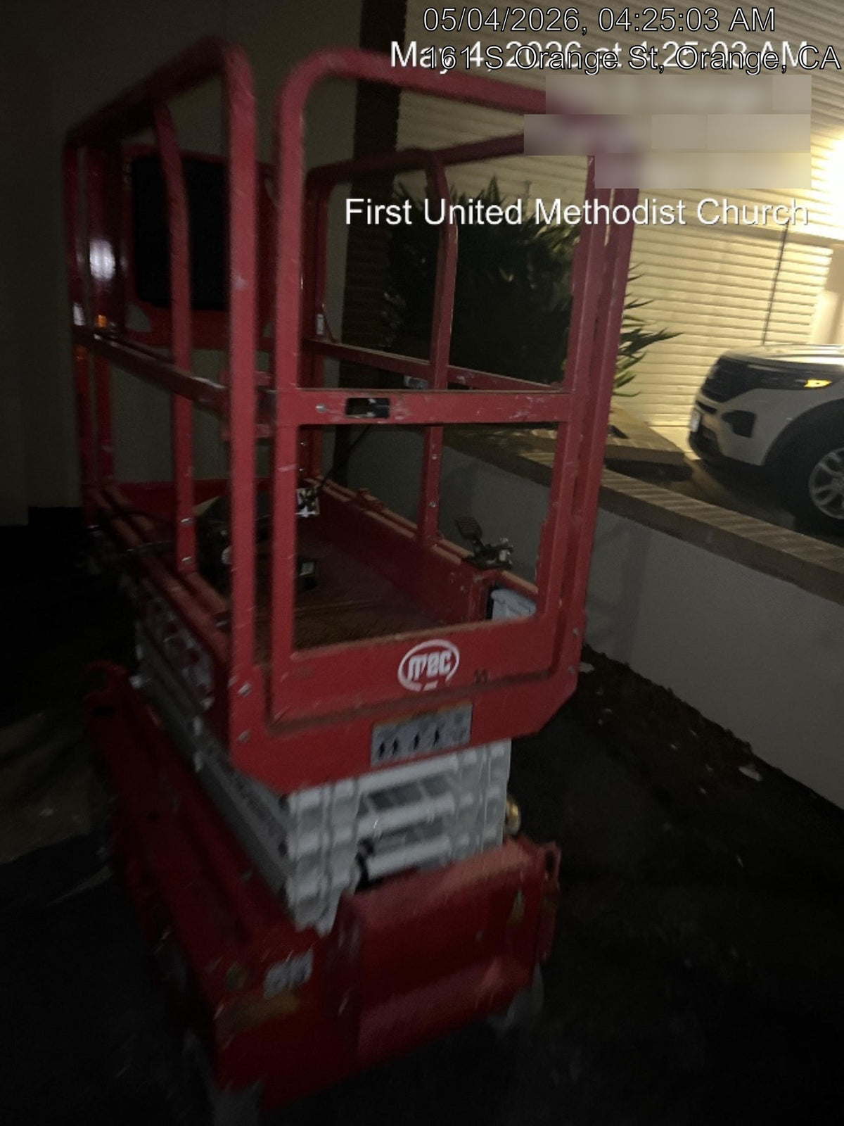 2019 MEC 1330SE Motion Alarm, Beacon, Includes MachineLink keypad and telematics device