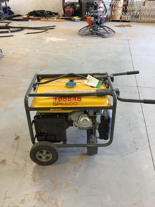 2020 WACKER NEUSON GP6600A