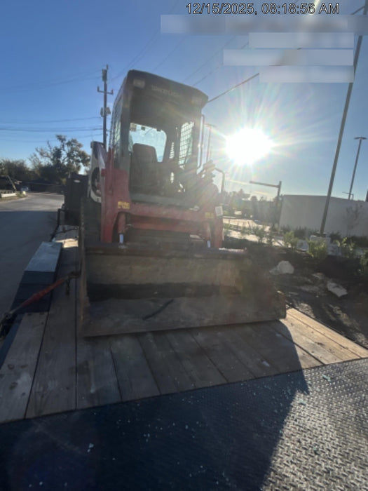 2019 Takeuchi TL8 Cab/Heat/AC, Back-up Alarm, Hydraulic QC 76" HD Bucket with smooth bolt-on edge
