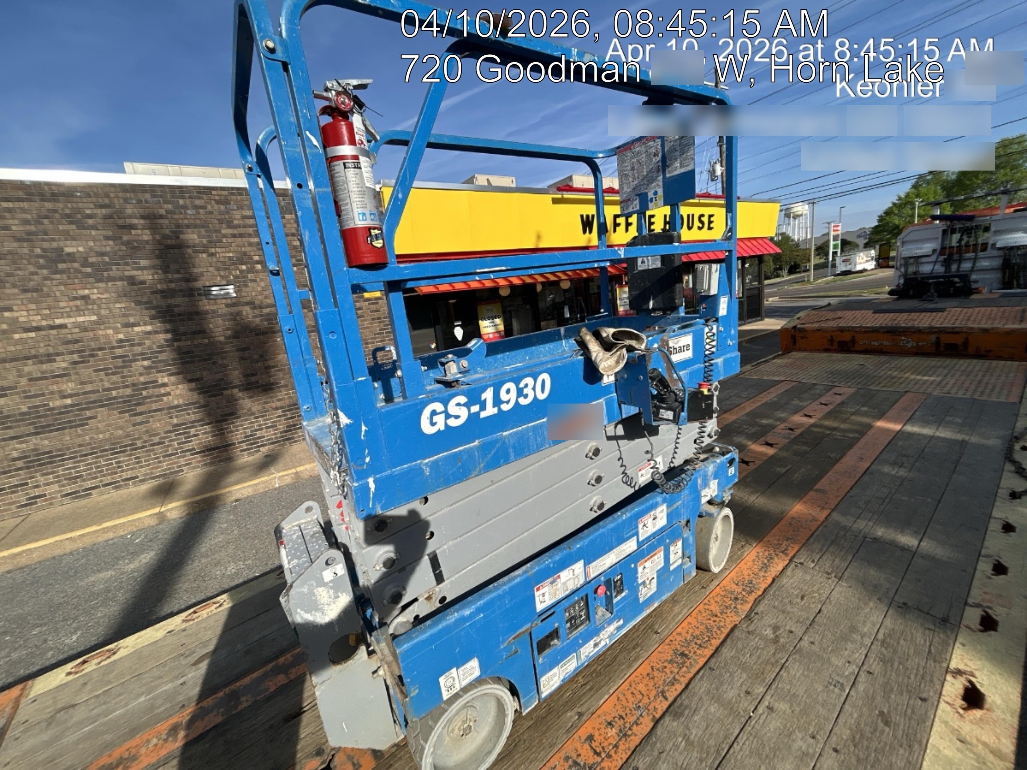 2020 Genie GS-1930 Fixed rails with chain entry gate - Pre A92.20
