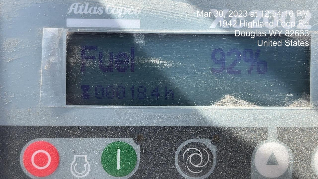 2022 ATLAS COPCO XATS750 IT4 Reman