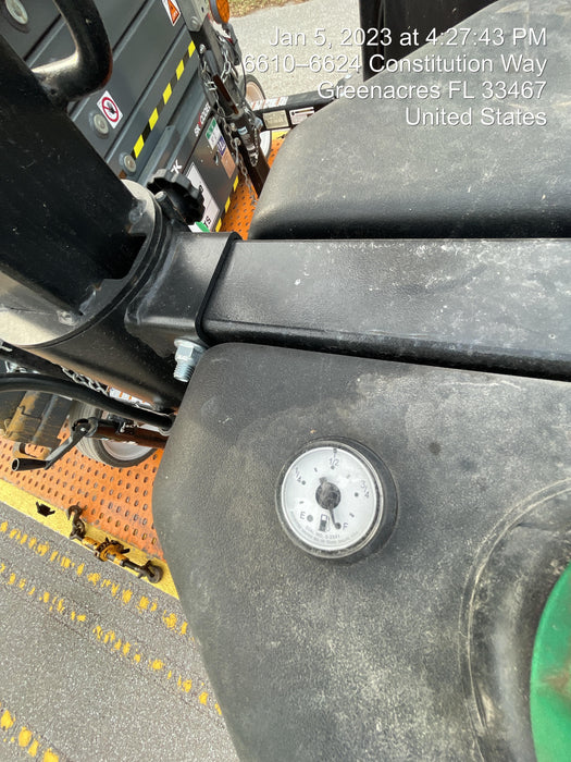 2022 Allmand NLV3GR (4) LED Light Fixture 350W, 23' Vertical Mast, 3kW Prime, Towable, ES Decals, T3