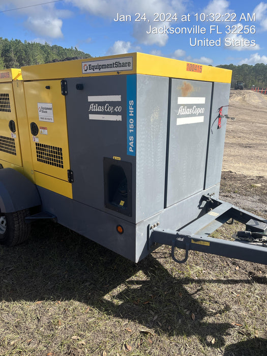 2020 ATLAS COPCO PAS 150 HF CS Enclosed