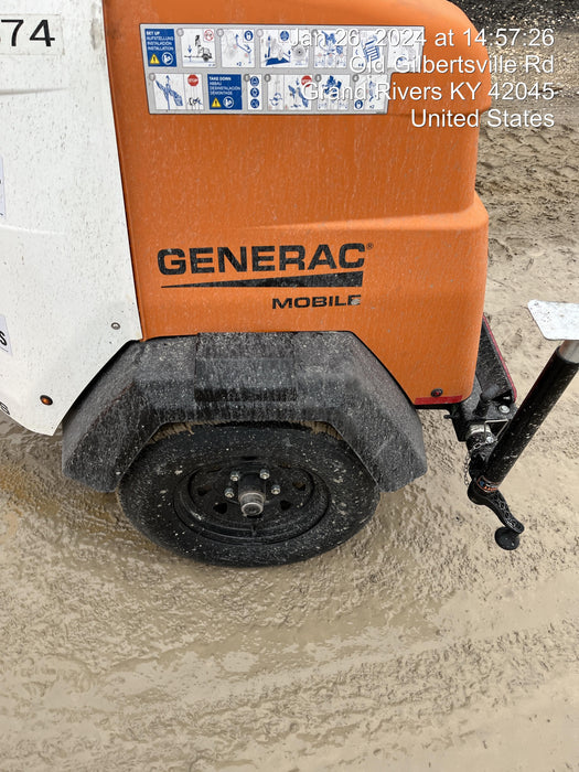 2023 Generac MLT2 Diesel, Flex Switch 120V Input, Powerzone Controller, (4) 320W LED Lights, 4kW Generator, 39.9 Gal Fuel Tank, 2" Ball, T3