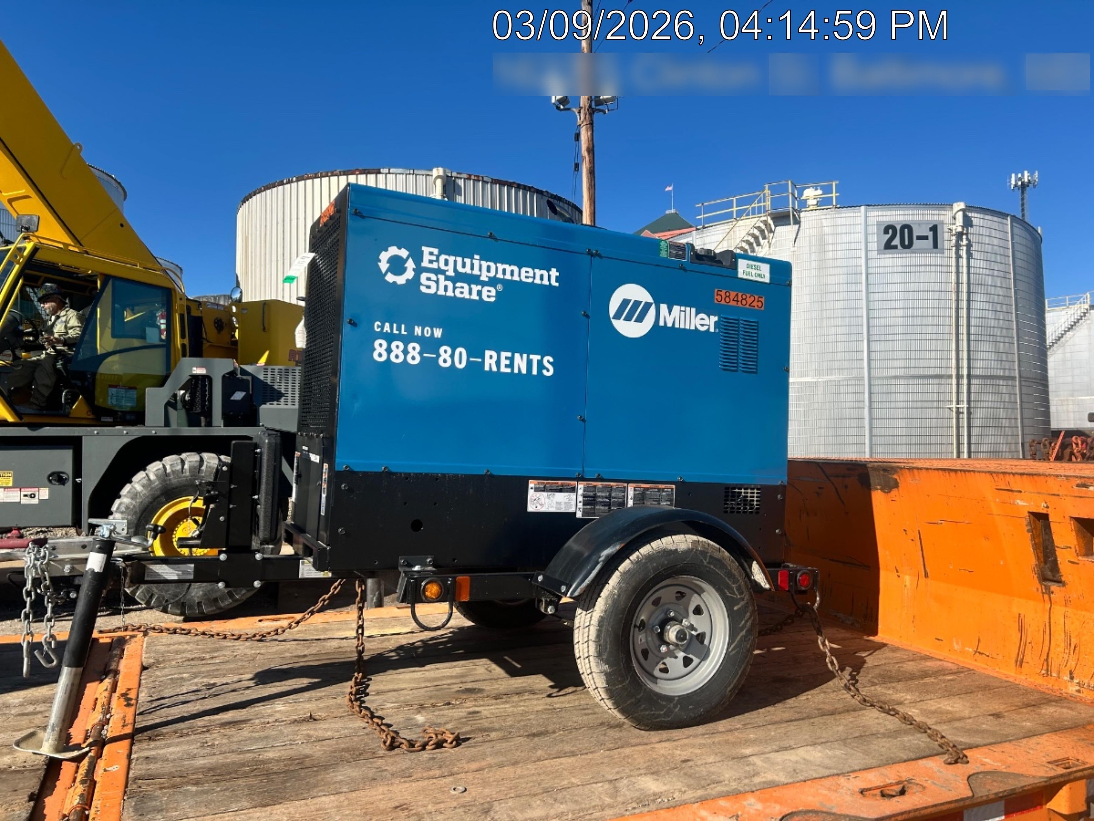 2025 MILLER ELECTRIC BIG BLUE 500