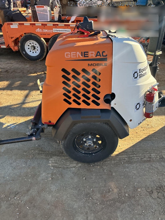 2023 Generac MLT2 Diesel, Flex Switch 120V Input, Powerzone Controller, 
(4) 320W LED Lights, 4kW Generator, 39.9 Gal Fuel Tank, 2" Ball, T3