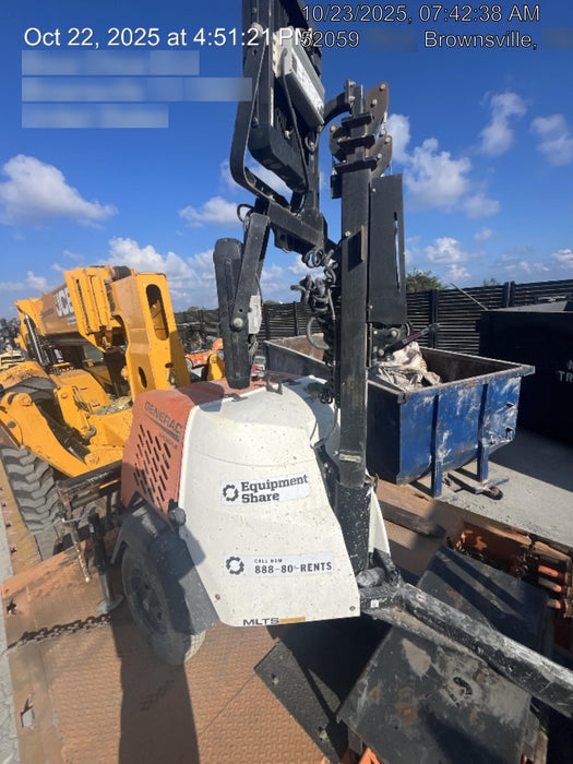 2024 Generac MLT2 Diesel, Flex Switch 120V Input, Powerzone Controller, 
(4) 320W LED Lights, 4kW Generator, 39.9 Gal Fuel Tank, 2" Ball, T3