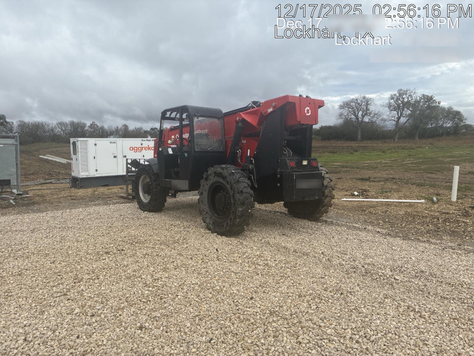 2019 Manitou MTA10055 Canopy, 120 HP, Solid Tires, Work Lights, Lift Hook, Auxiliary Hydraulics 66" Carriage and 60" Forks