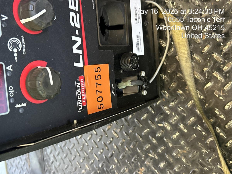 2025 LINCOLN ELECTRIC LN-25X w/Flowmeter