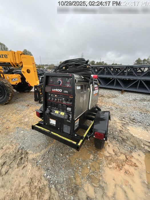 2024 Lincoln Electric LE400 Kubota V1505, Trlr, Cable Rack, Light Kit, ES Decals, T3