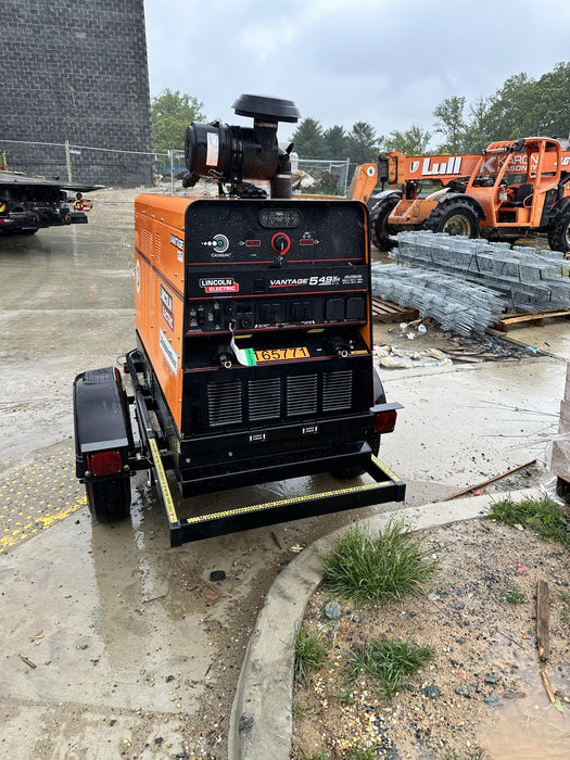 2021 Lincoln Electric Vantage 549X Ready Pak 3, ORANGE (includes trailer, cable rack, fender light kit)