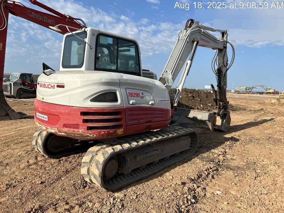 2020 Takeuchi TB290C Cab/Heat/Air, Rubber Tracks, Manual TAG QC