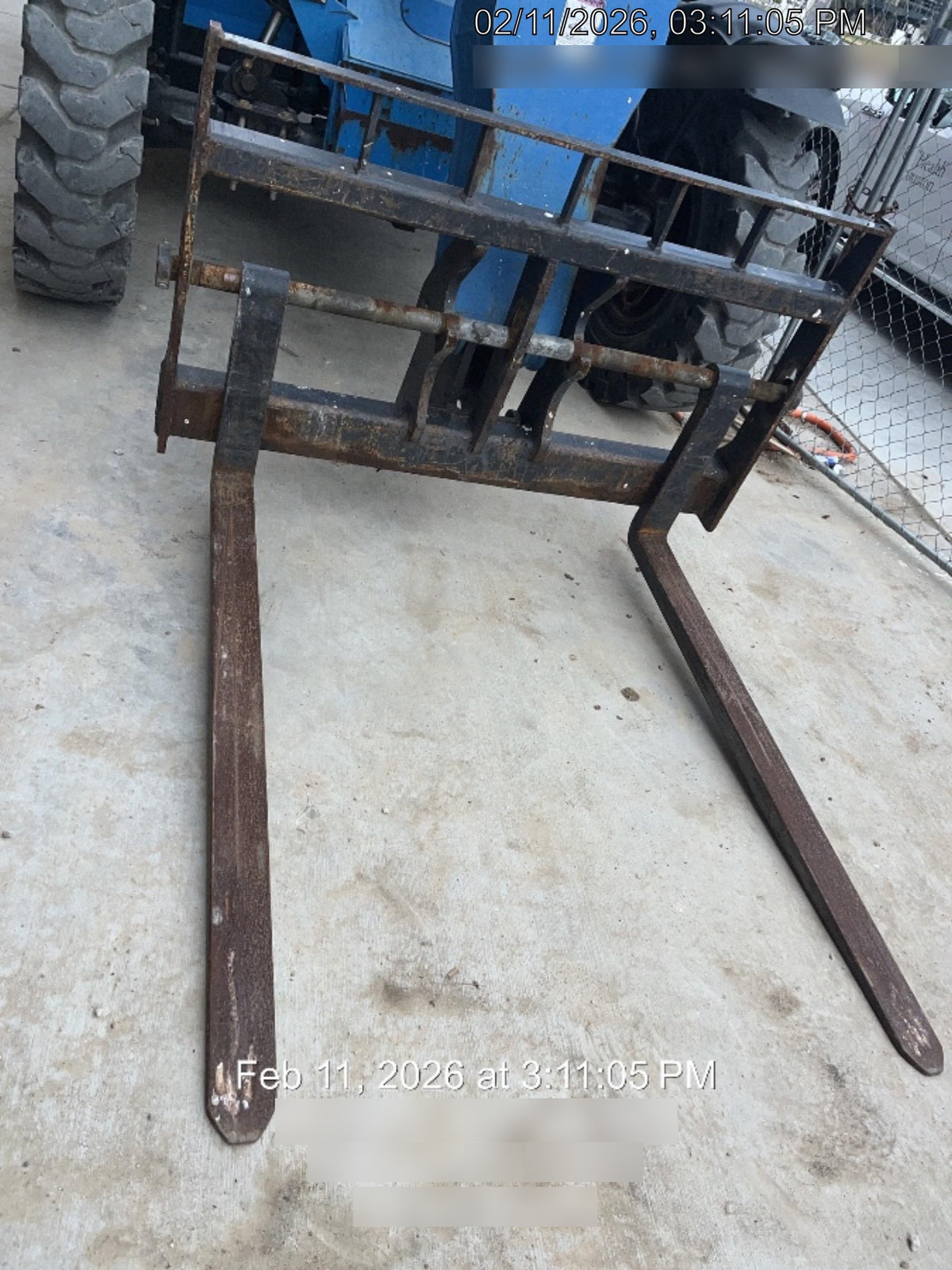 2017 Genie GTH-844 Genie GTH-844, Solid Tires, 60" carriage/forks, Open ROPS, Work Lights