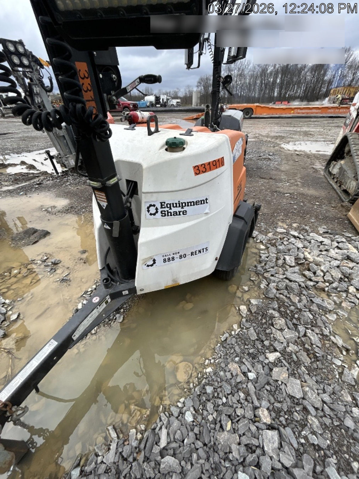 2023 Generac MLT2 Diesel, Flex Switch 120V Input, Powerzone Controller, (4) 320W LED Lights, 4kW Generator, 39.9 Gal Fuel Tank, 2" Ball, T3