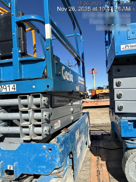 2019 Genie GS-1930 Fixed Rails with Chain Entry