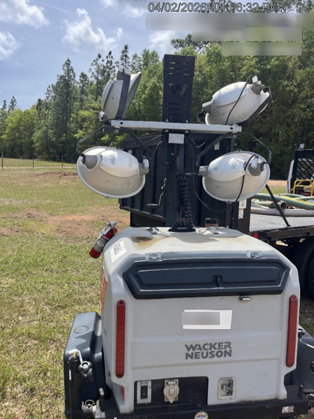 2019 Wacker Neuson LTV6L-MH Wacker Neuson LTV6L Mobile Light Tower w/Fuel Level Sensor Installed