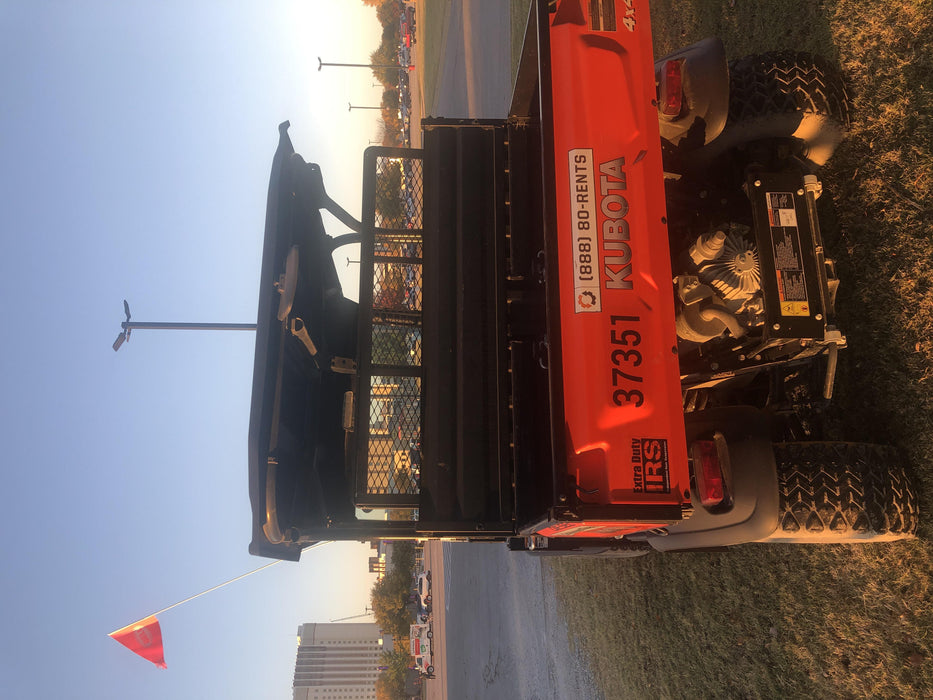 2019 Kubota RTV-X1140 4wd Utility Cart, LED Strobe, Windshield Tempered Glass, Plastic Canopy, Wire Harness Kit, Backup Alarm