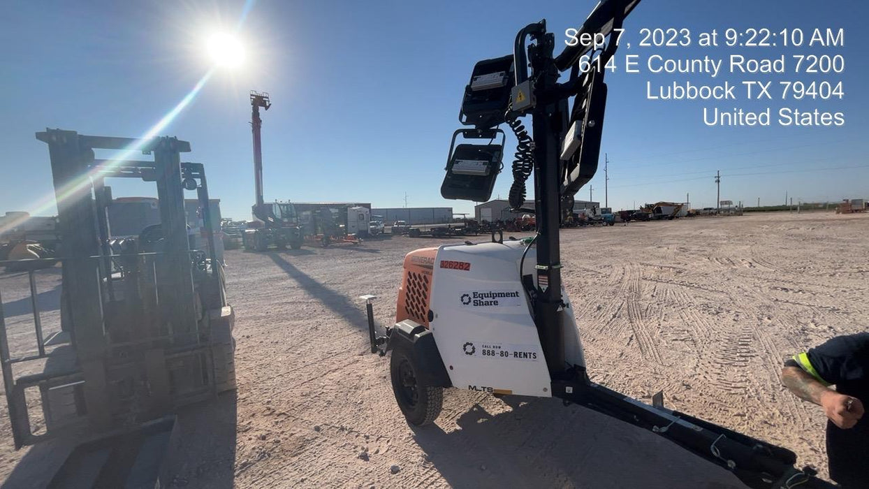 2023 Generac MLT2 Diesel, Flex Switch 120V Input, Powerzone Controller, (4) 320W LED Lights, 4kW Generator, 39.9 Gal Fuel Tank, 2" Ball, T3