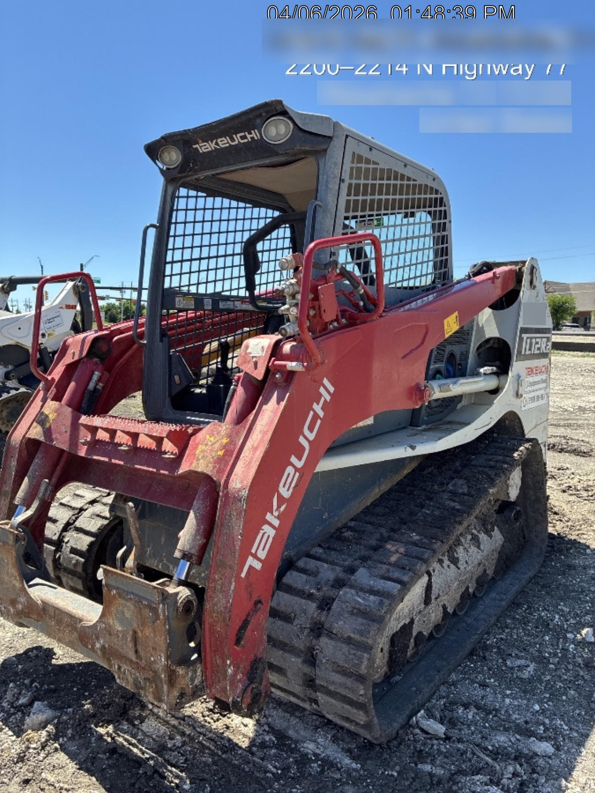 2020 Takeuchi TL12R2-R Canopy, Manual QC