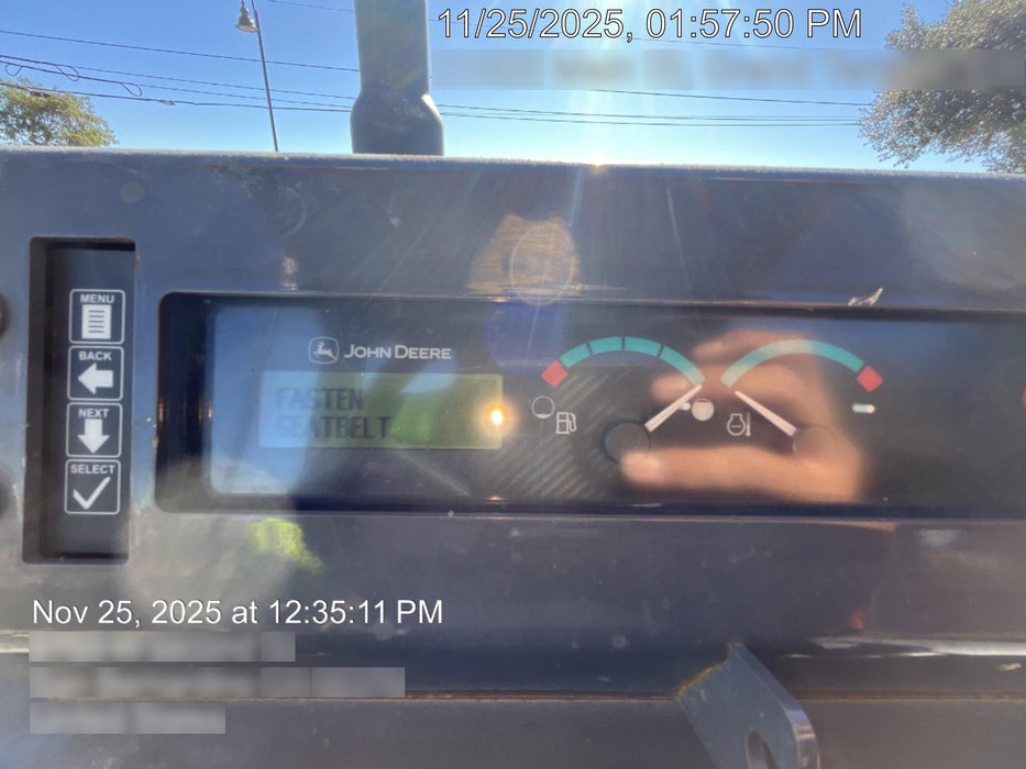 2020 John Deere 210LEP Canopy, 4WD, Second rear hydraulic cylinder, Light Package, Wheel weights