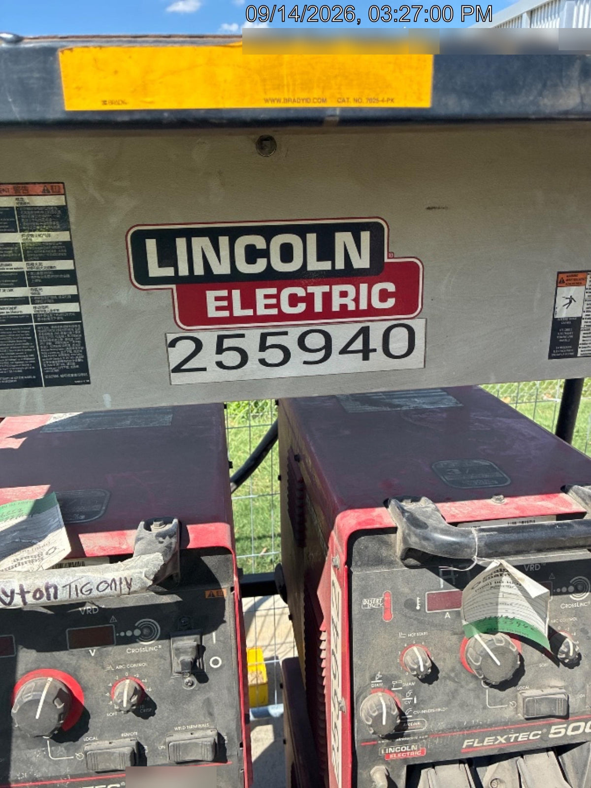 2022 LINCOLN ELECTRIC K4770-1