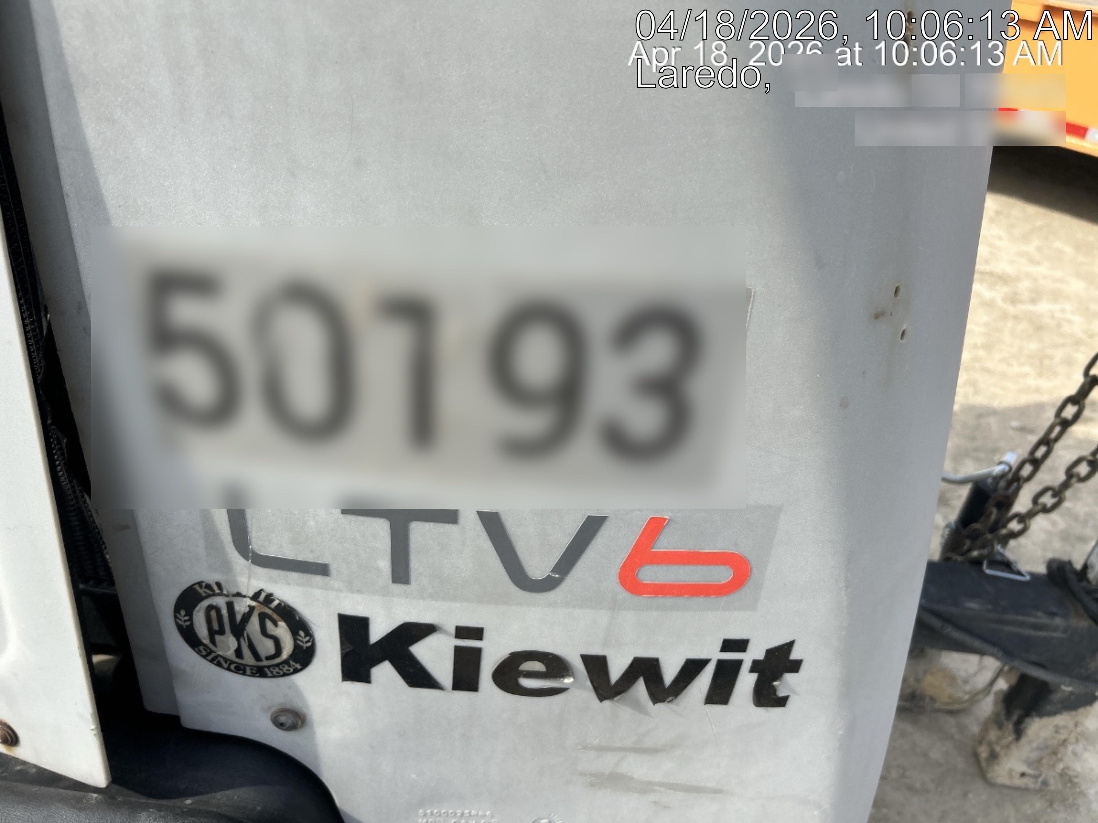 2019 Wacker Neuson LTV6L-MH Mobile Light Tower w/Fuel Level Sensor Installed