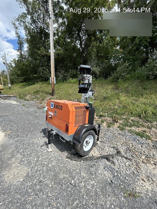 2024 Wanco WLTT-4MM4K Diesel, Deep Sea Controller, Shore Power Plug, Auto Start, (4) 350W LED Floodlights, 4kW Generator, 60 Gal Fuel Tank, 2" Ball, T3