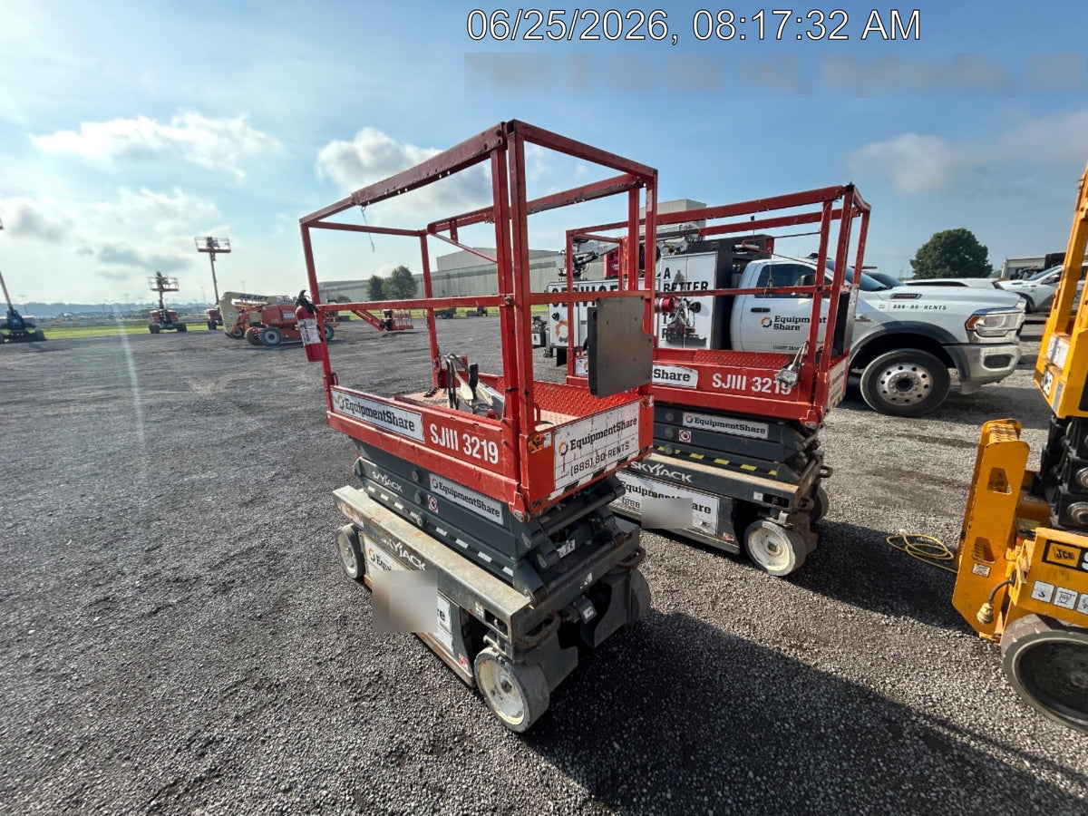 2019 Skyjack SJIII-3219 Standard Options, Trojan Batteries
