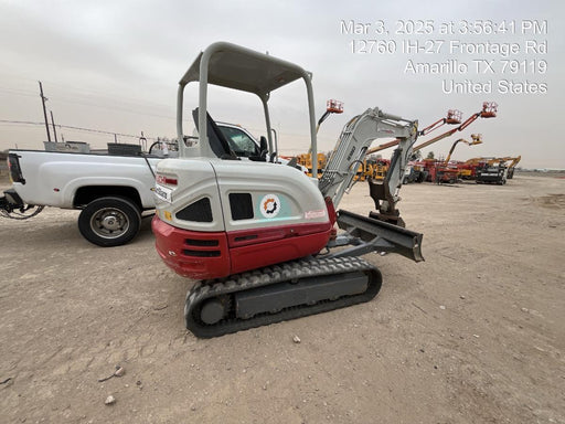 2021 Takeuchi TB235-2R Canopy, Rubber Tracks, Manual QC