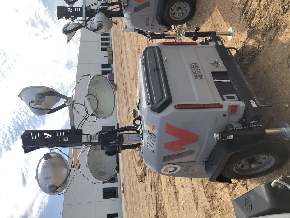 2019 Wacker Neuson LTV6L-MH Wacker Neuson LTV6L Mobile Light Tower w/Fuel Level Sensor Installed