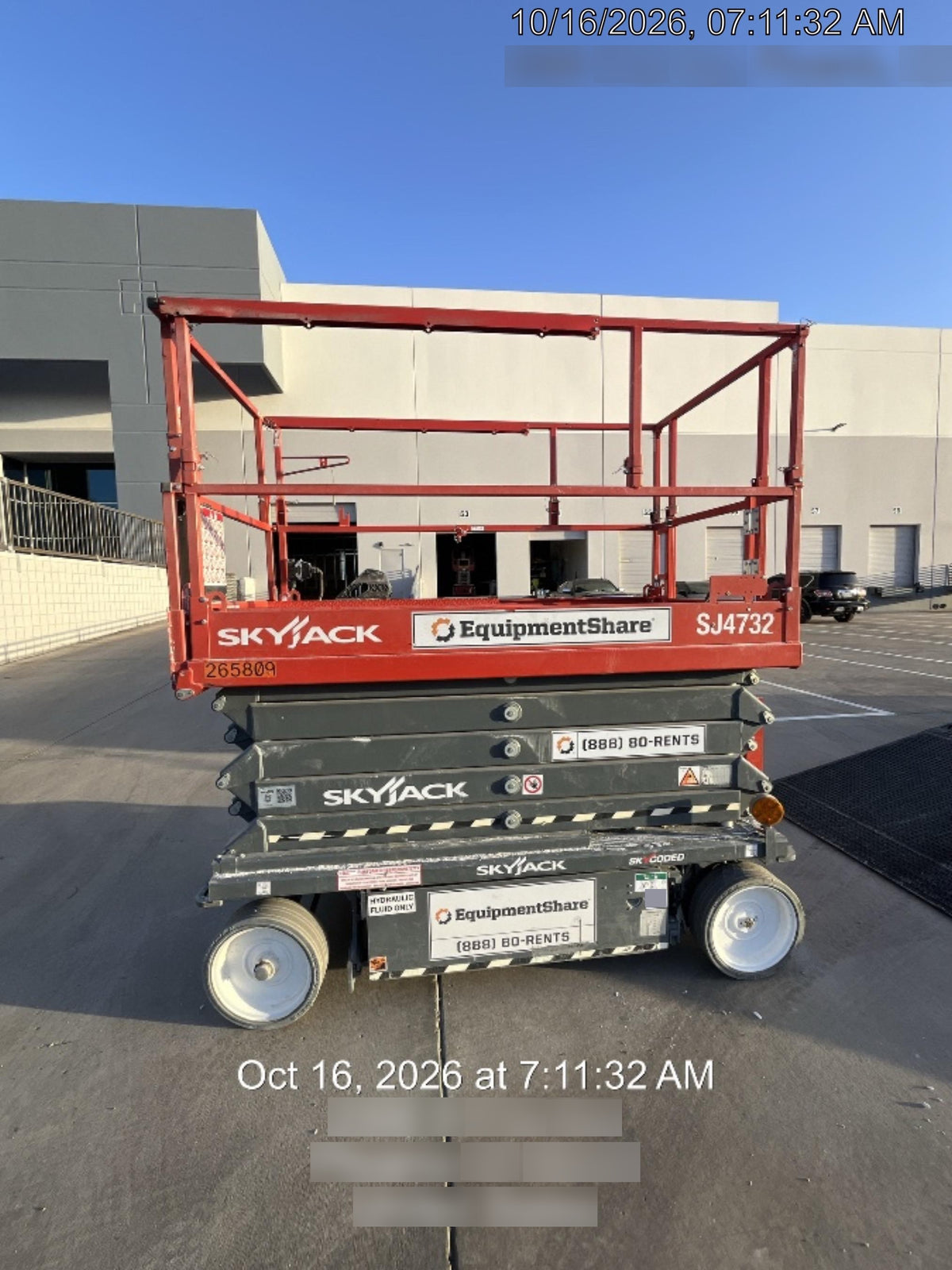 2022 SKYJACK SJ4732