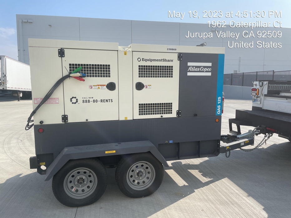 2022 ATLAS COPCO QAS 125