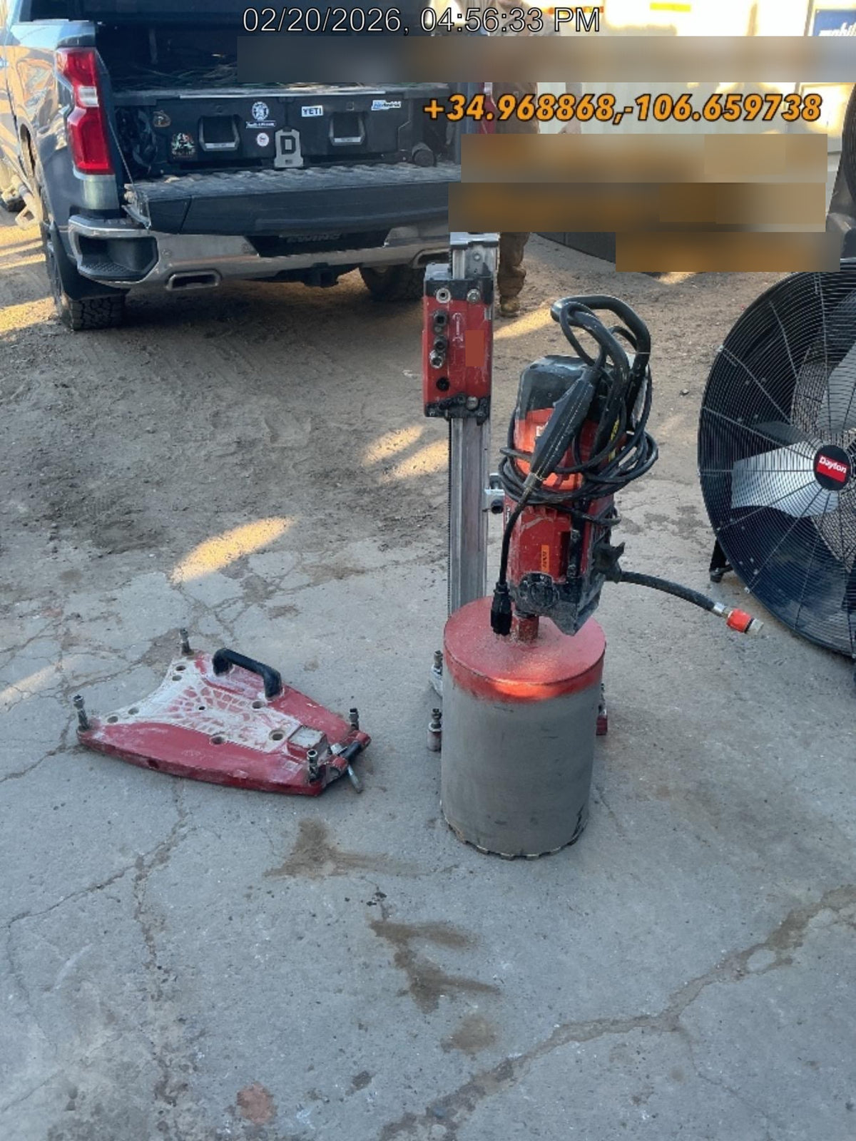 2020 HILTI DD 250