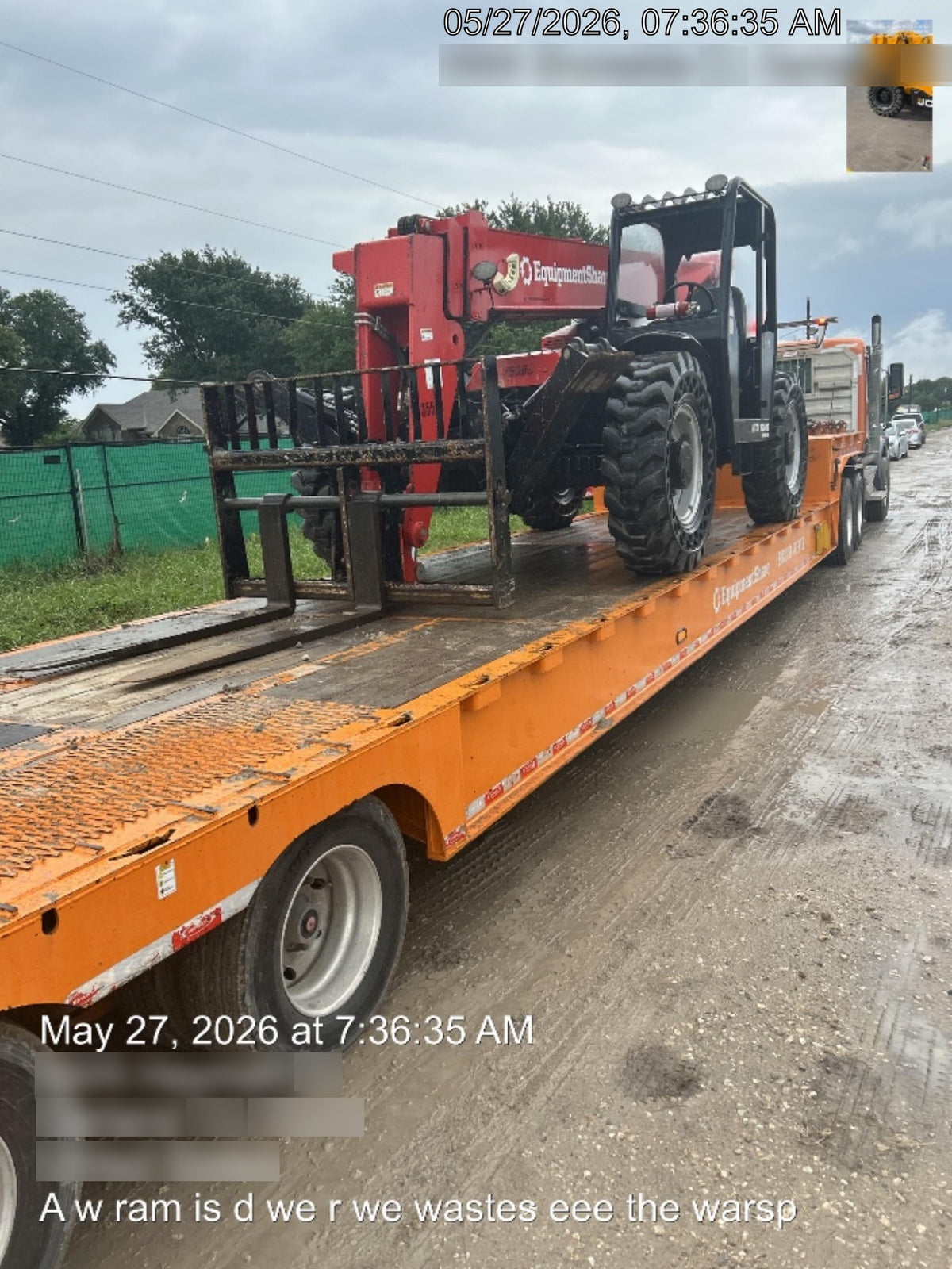 2019 Manitou 12042 Canopy, 120 HP , Solid Tires, Work Lights, Lift Hook, Auxiliary Hydraulics 66" Carriage and 60" Forks