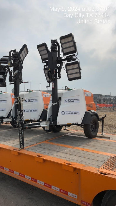 2024 Generac MLT2 Diesel, Flex Switch 120V Input, Powerzone Controller, 
(4) 320W LED Lights, 4kW Generator, 39.9 Gal Fuel Tank, 2" Ball, T3